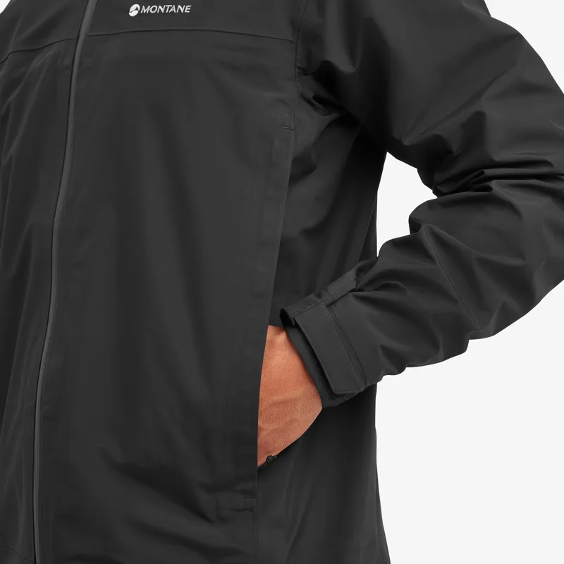 Montane Men's Solution Waterproof Jacket - Black-6