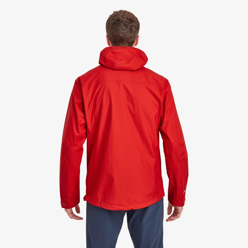 Montane Men's Spirit Lite Waterproof Jacket - Adrenaline Red-4