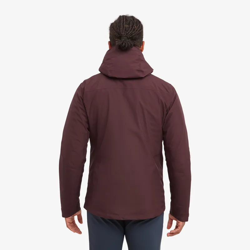 Montane Men's Spirit Waterproof Jacket - Dark Garnet-4