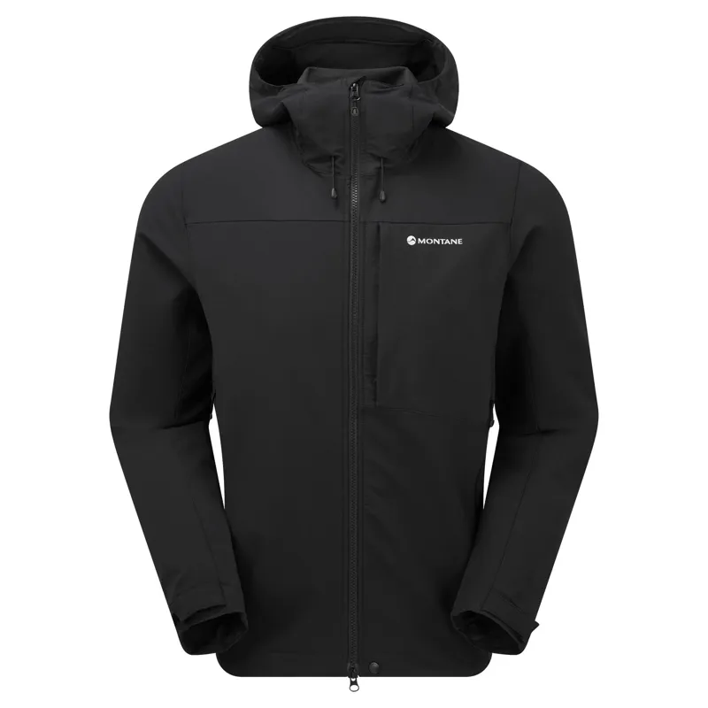 Montane Men's Tenacity XT Hooded Softshell Jacket - Black