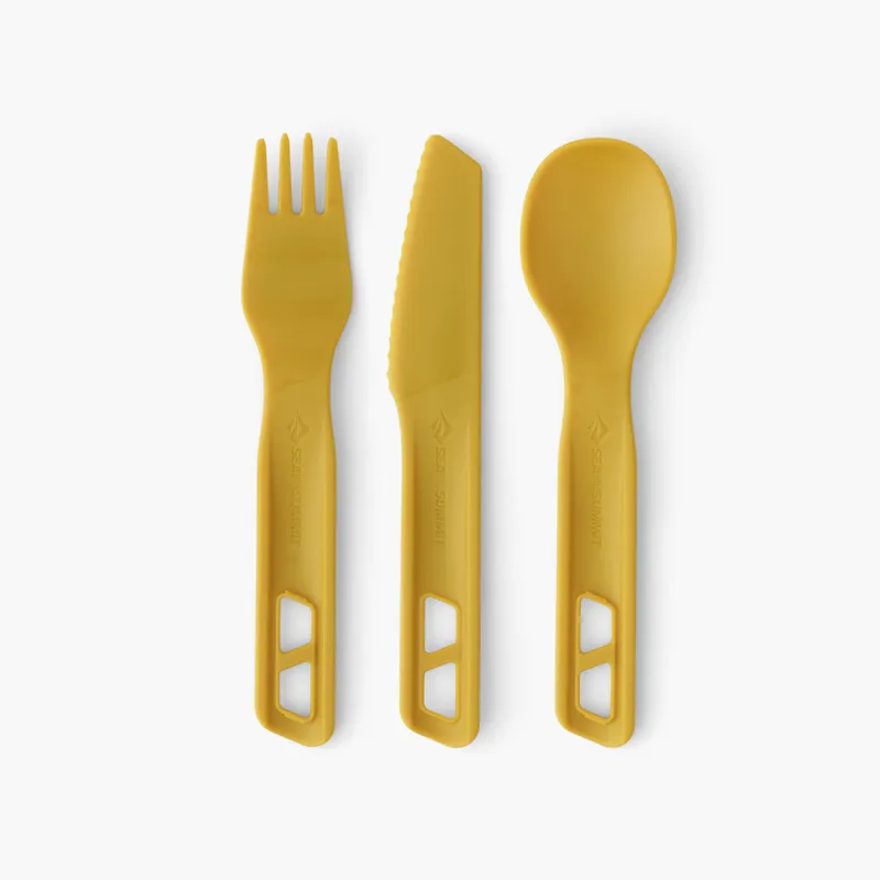 Sea To Summit Passage Cutlery Set 3 Piece - Yellow