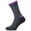 Horizon Performance Coolmax Hiker Sock - Charcoal Marl/Purple