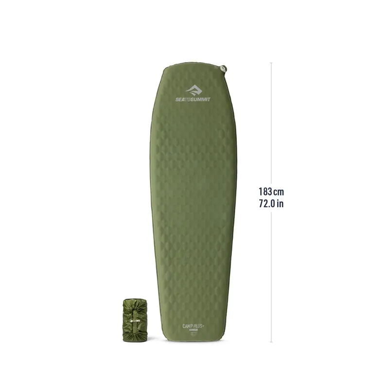 Sea To Summit Camp Plus Self-Inflating Sleeping Mat - Cypress-1