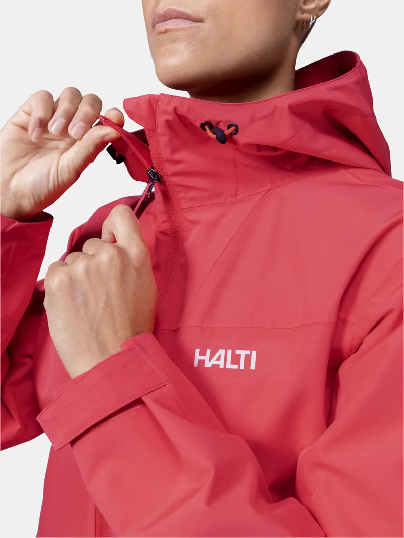 Halti Women's Forter DX Waterproof Jacket - Power Red-5