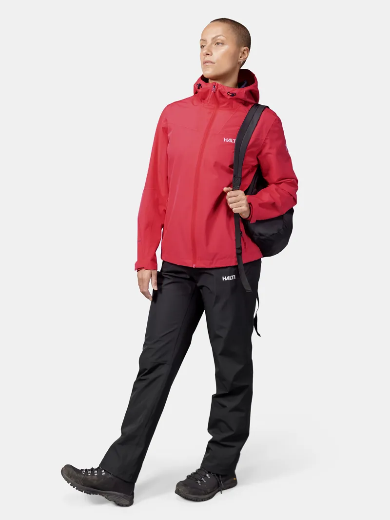 Halti Women's Forter DX Waterproof Jacket - Power Red-3
