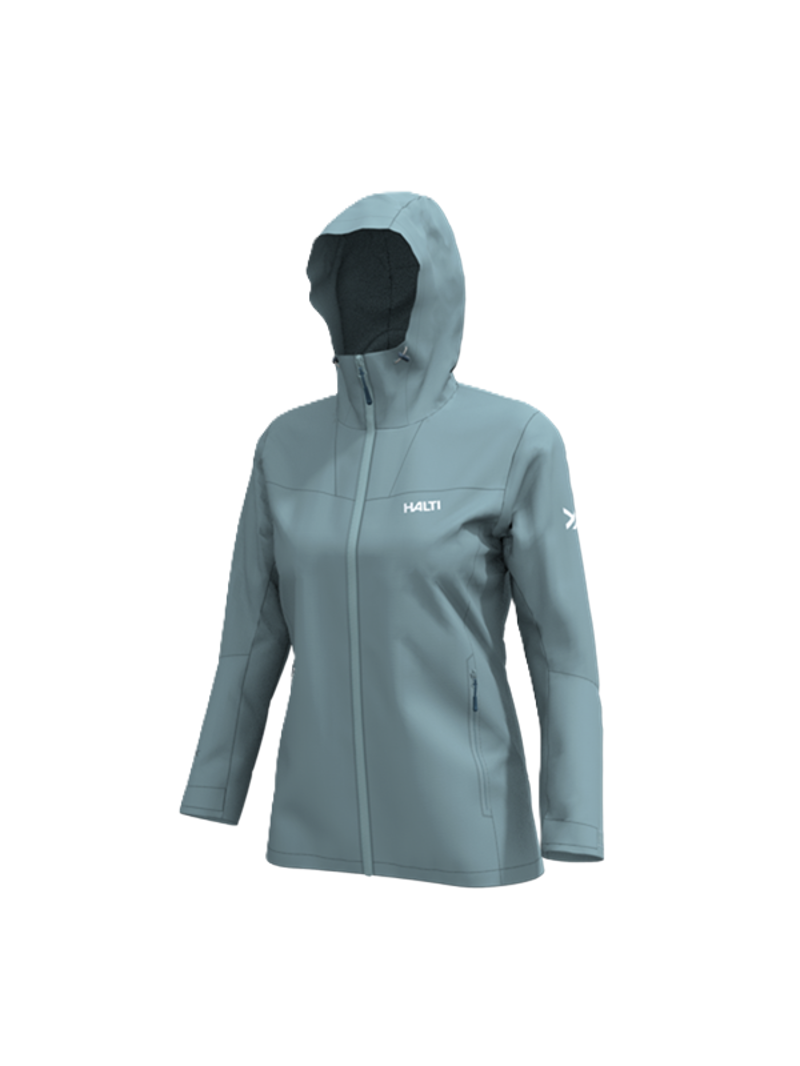 Halti Women's Forter DX Waterproof Jacket - Tourmaline Blue-2
