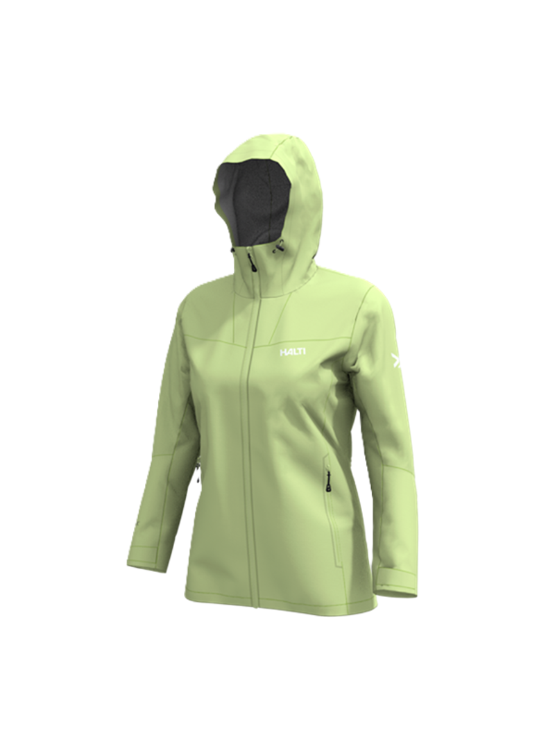 Halti Women's Forter DX Waterproof Jacket - Shadow Lime-2