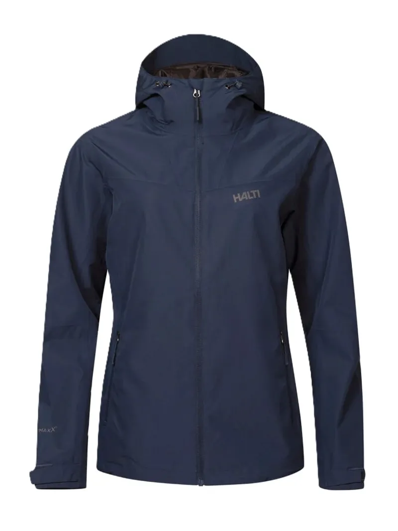 Halti Women's Forter DX Waterproof Jacket - Dress Blue