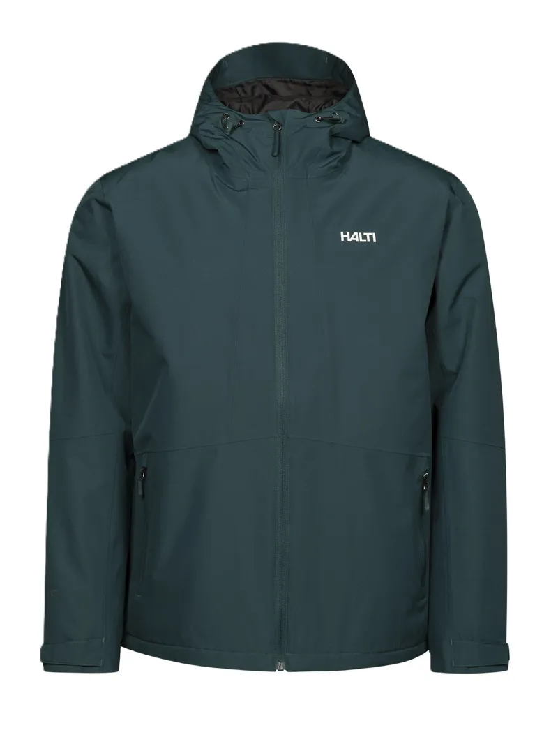 Halti Men's Forter DX Warm Waterproof Insulated Jacket - Dark Sea Green