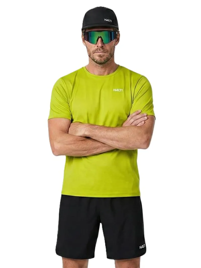 Halti Men's Salves Salves Technical T-Shirt - Grenoble Green-2