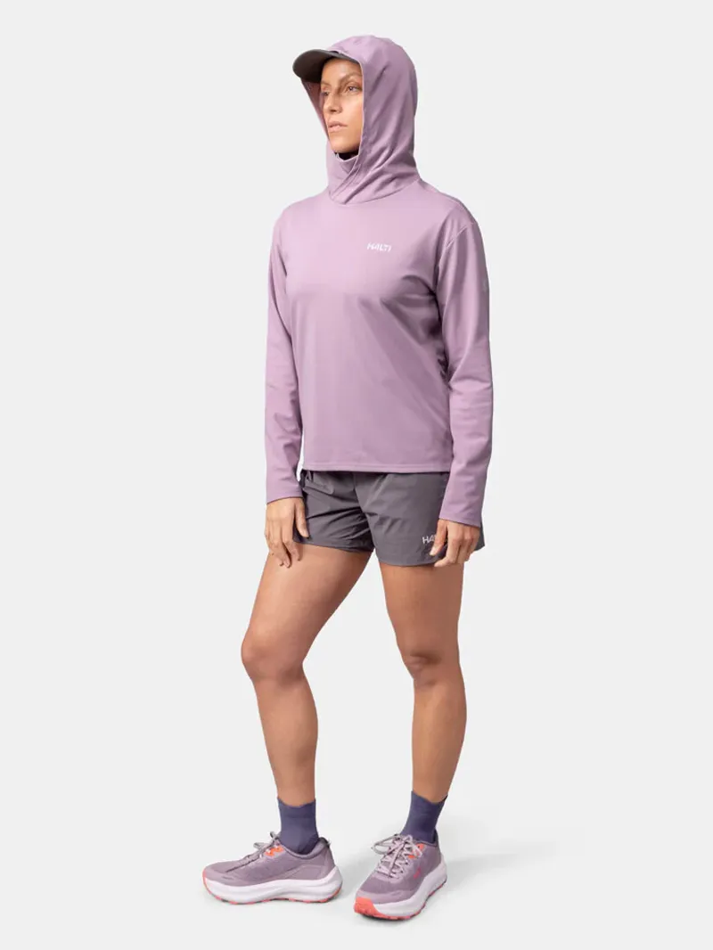 Halti Women's Kaltio Hoodie - Sea Fog Lilac-3