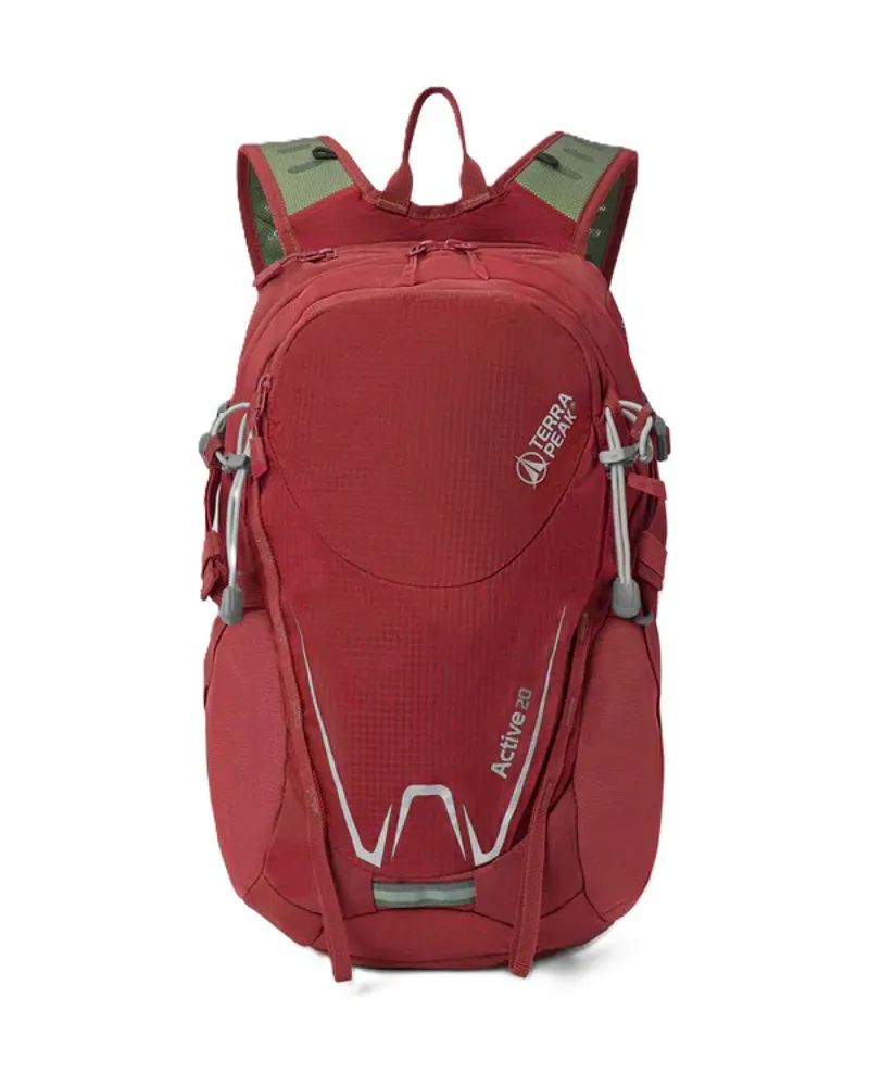 Terra Peak Active 20 Litre Daypack - Red