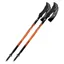 Fizan Compact 3 Trekking Pole Pair - Orange