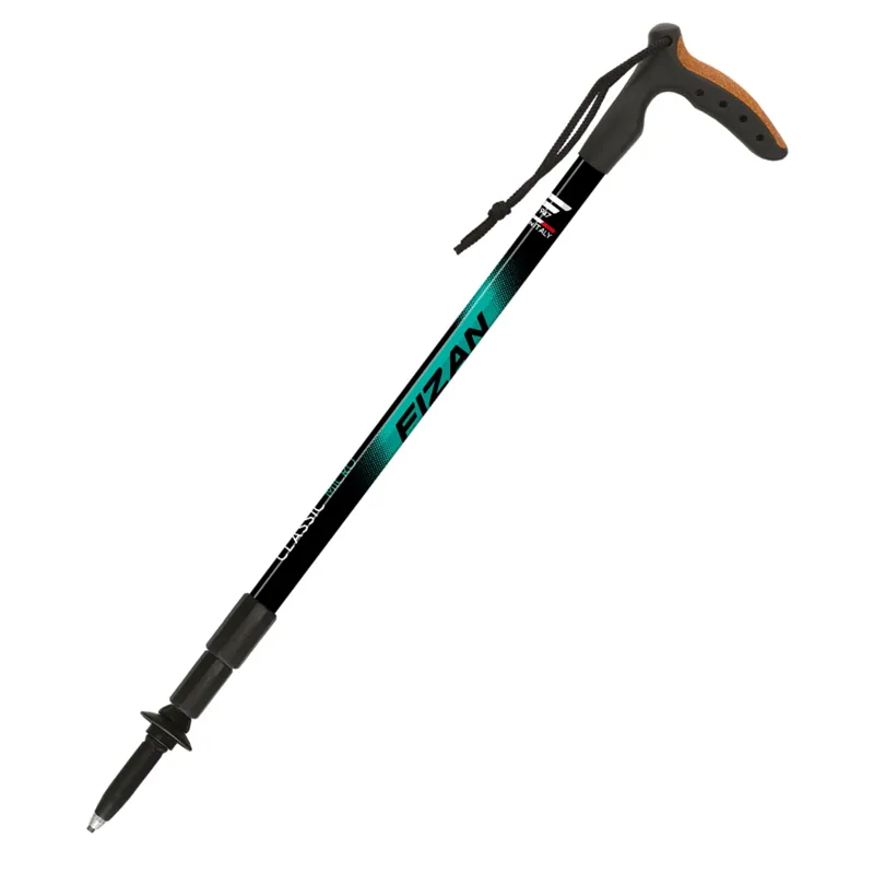 Fizan Classic Micro Walking Pole - Light Blue