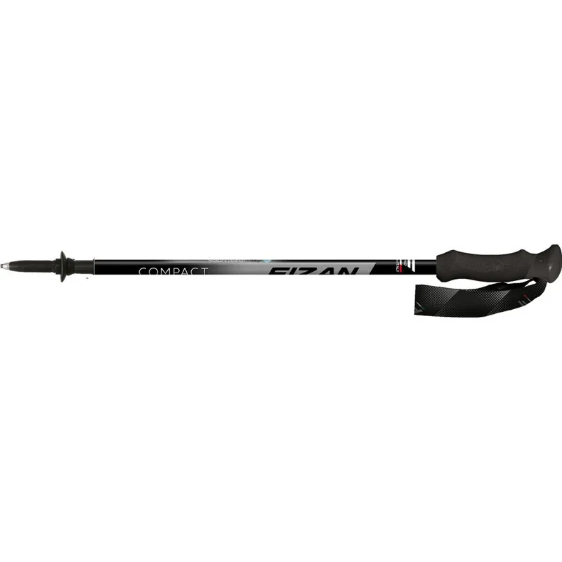 Fizan Compact Trekking Pole Pair - Grey