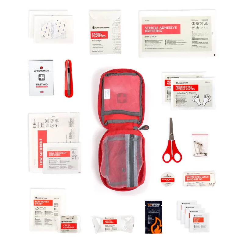 Lifesystems Trek First Aid Kit - Red-4