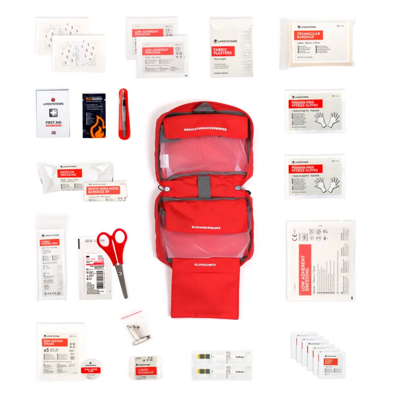 Lifesystems Explorer First Aid Kit - Red-5
