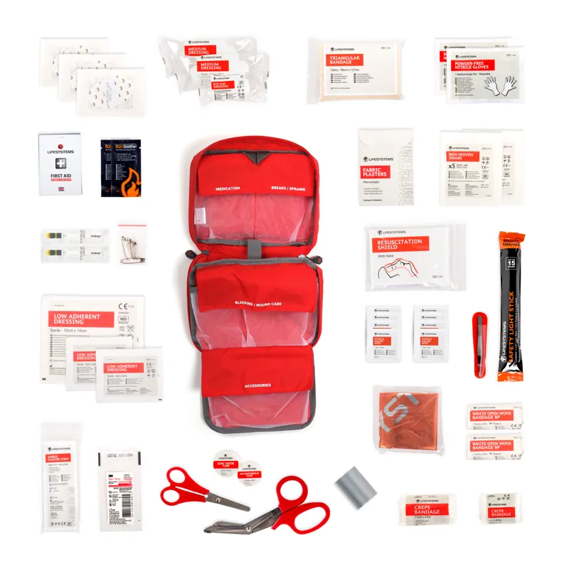 Lifesystems Mountain First Aid Kit - Red-5