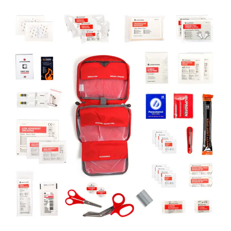 Lifesystems Mountain First Aid Kit - Red-5