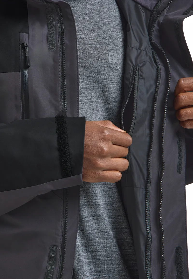 Jack Wolfskin Men's Jasper 2L Waterproof Jacket - Phantom-6