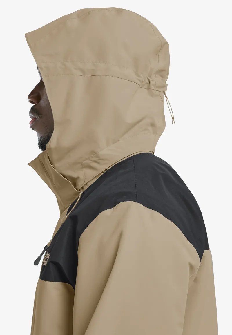 Jack Wolfskin Men's Jasper 2L Waterproof Jacket - Hazel Wood-3