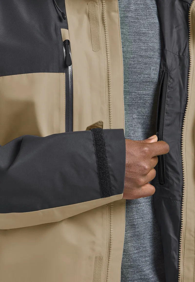 Jack Wolfskin Men's Jasper 2L Waterproof Jacket - Hazel Wood-5