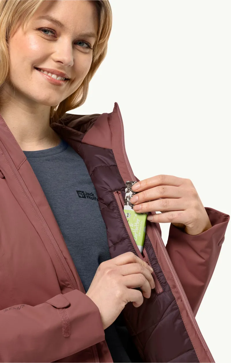 Jack Wolfskin Women's Wisper Insulated Jacket - Apple Butter-5
