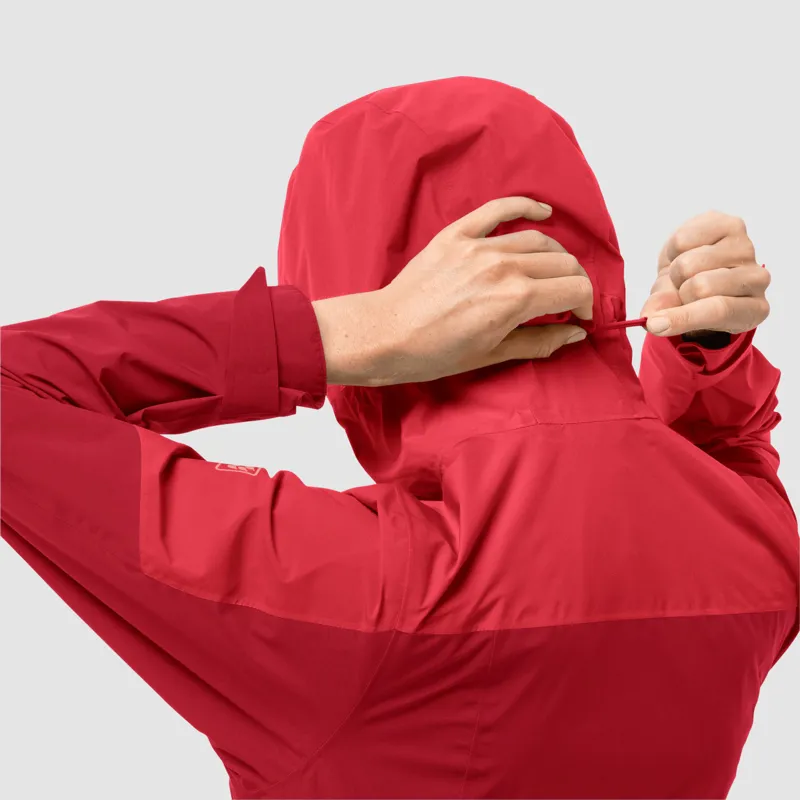 Jack Wolfskin Women's Go Hike Jacket - Bright Scarlet -3