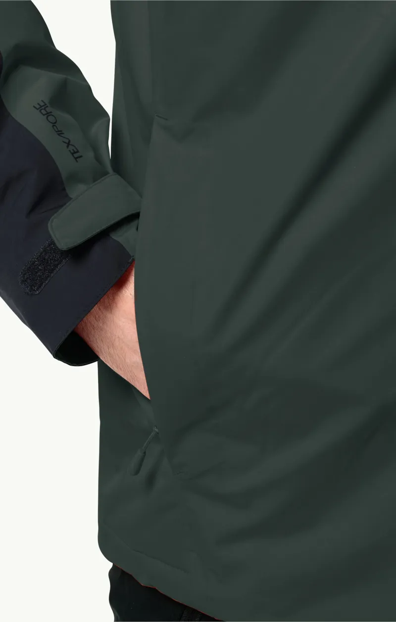 Jack Wolfskin Men's Jasper Insulated Jacket - Black Olive-5
