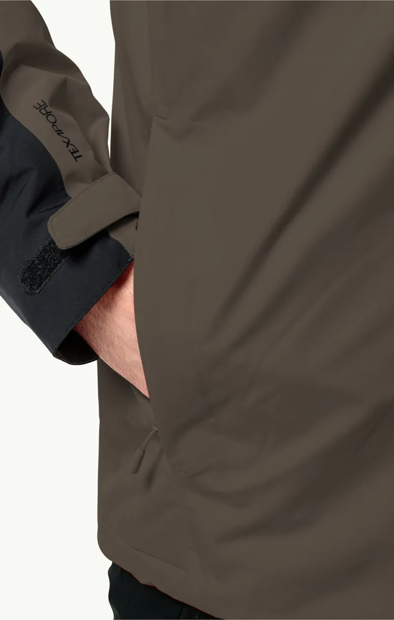 Jack Wolfskin Men's Jasper Insulated Jacket - Cold Coffee-5