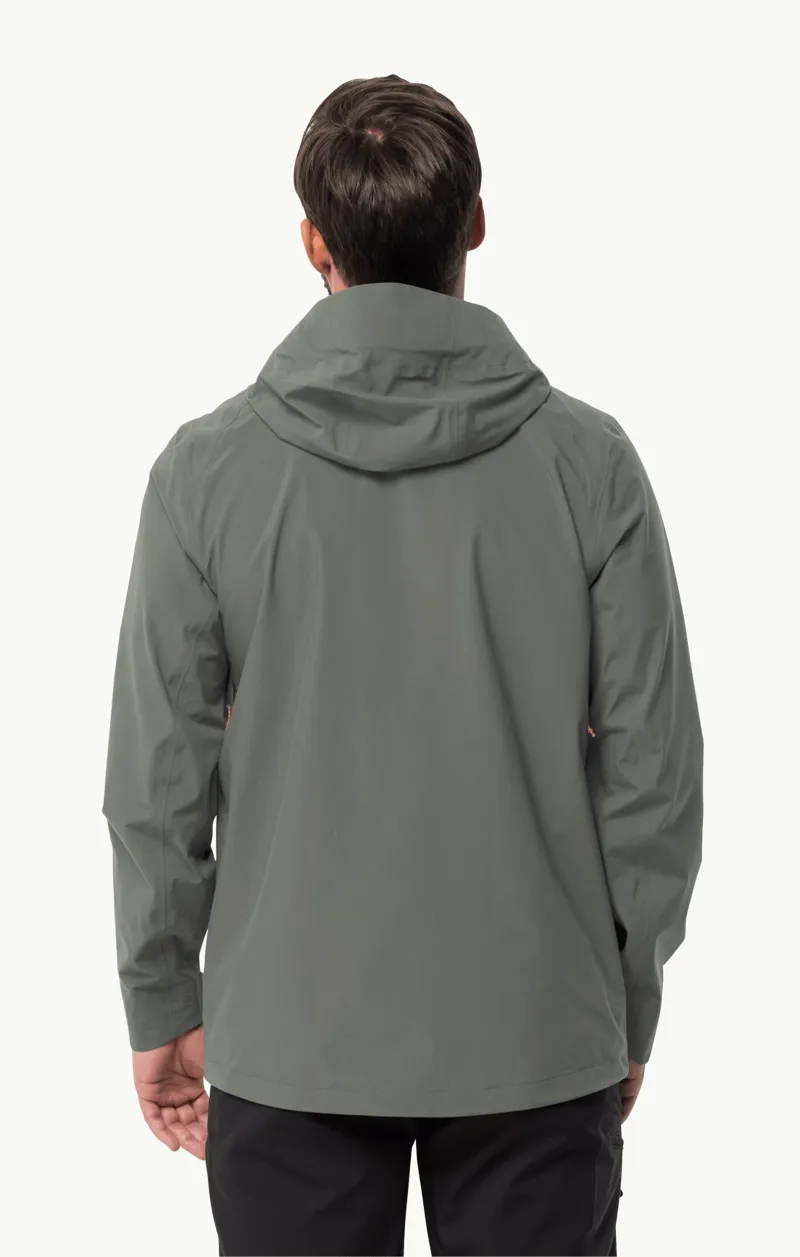 Jack Wolfskin Men's Highest Peak Jacket - Gecko Green-2