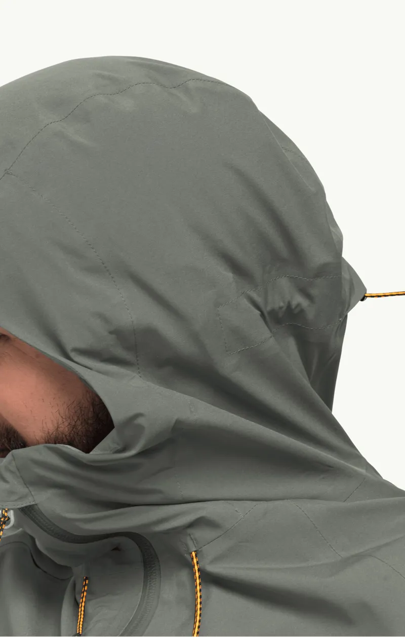 Jack Wolfskin Men's Highest Peak Jacket - Gecko Green-6