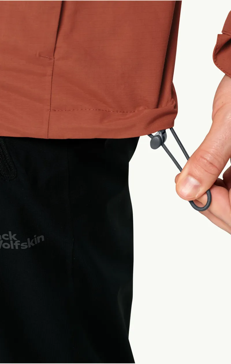 Jack Wolfskin Men's Altenberg 3in1 Waterproof Jacket - Carmine-7