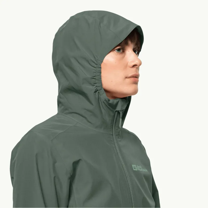 Jack Wolfskin Women's Moonrise 3in1 Jacket - Hedge Green-8