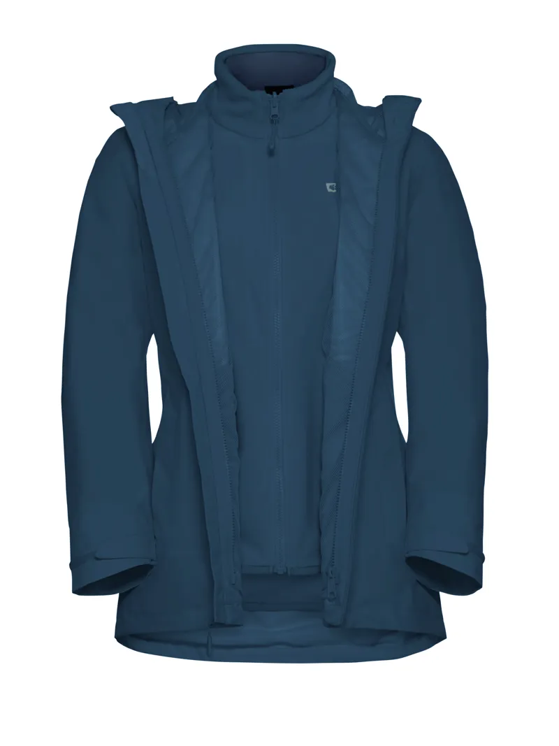 Jack Wolfskin Women's Moonrise 3in1 Jacket - Midnight Sky-4
