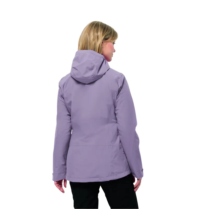 Jack Wolfskin Women's Moonrise 3 in1 Jacket - Wild Blossom-3