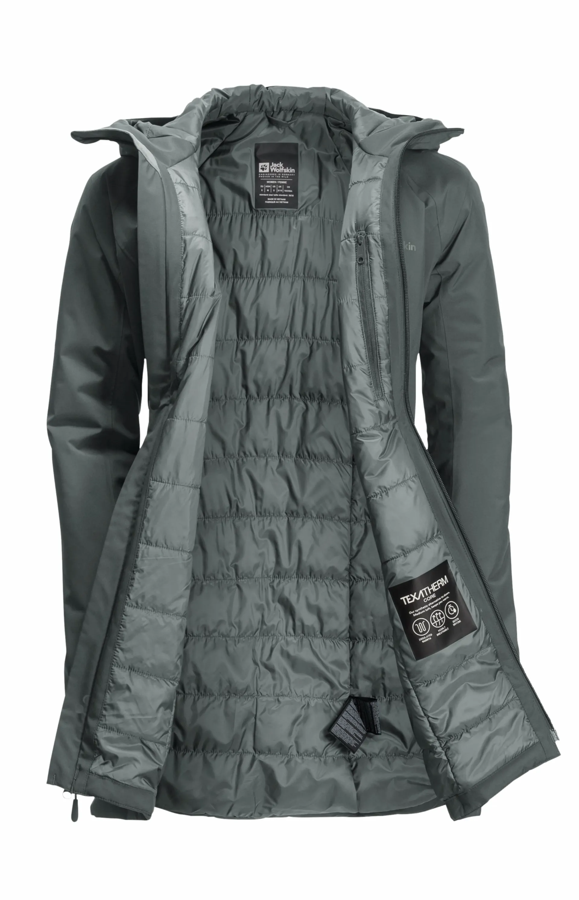 Heidelstein Wolfskin Coat Womens Jack Wolfskin Women's Heidelstein