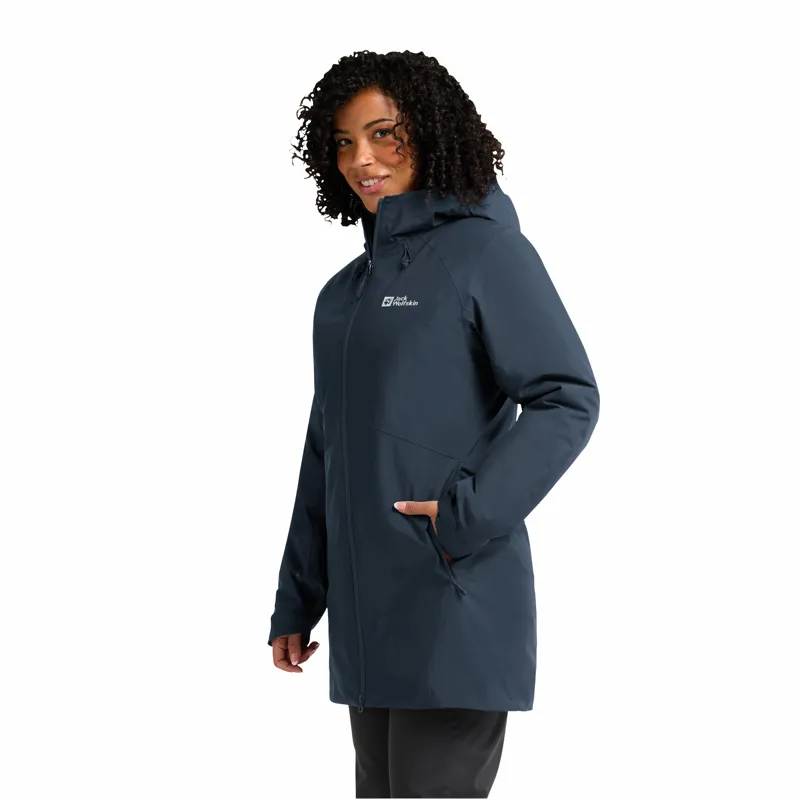 Jack Wolfskin Women's Heidelstein Waterproof Insulated Jacket - Midnight Sky-3