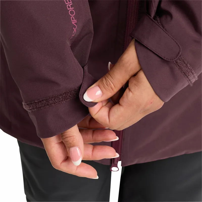 Jack Wolfskin Women's Heidelstein Waterproof Insulated Jacket - Amaranth-6