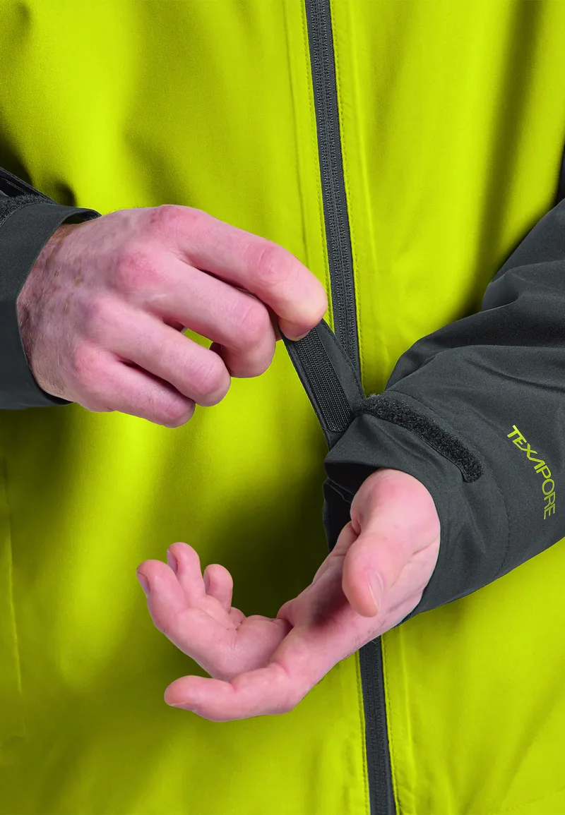 Jack Wolfskin Men's Weiltal 2L Waterproof Jacket - Chartreuse-5