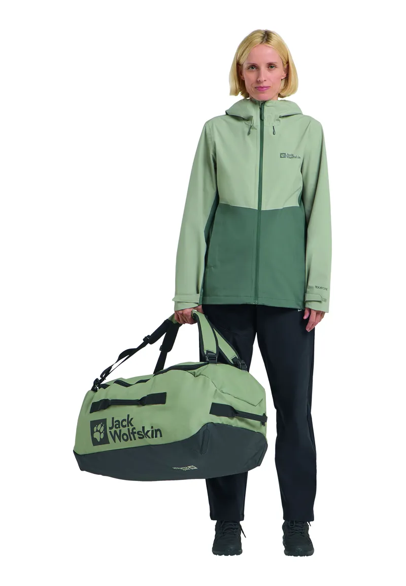 Jack Wolfskin Women's Weiltal 2L Waterproof Jacket - Mint Leaf-5