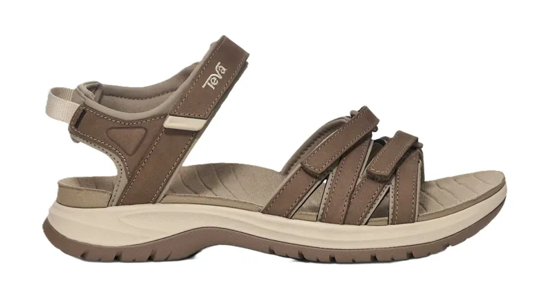 Teva Women's Tirra Sport Leather Hiking Sandal - Caribou-1