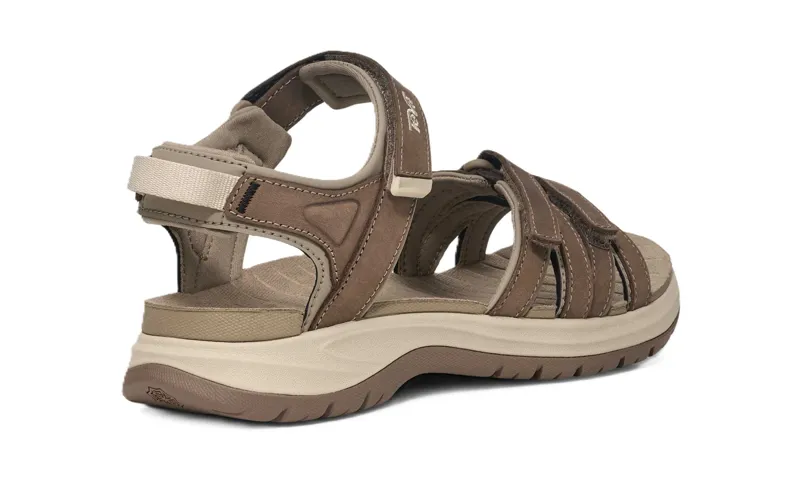 Teva Women's Tirra Sport Leather Hiking Sandal - Caribou-3