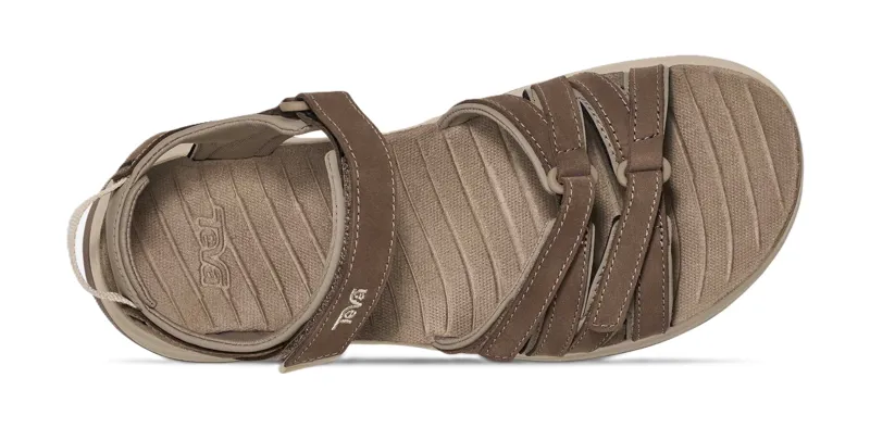 Teva Women's Tirra Sport Leather Hiking Sandal - Caribou-4