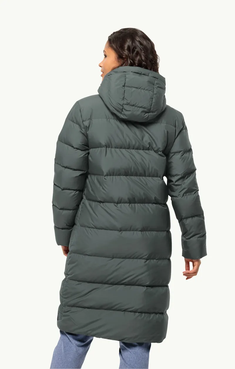 Jack Wolfskin Women's Frozen Palace Coat - Slate Green-2