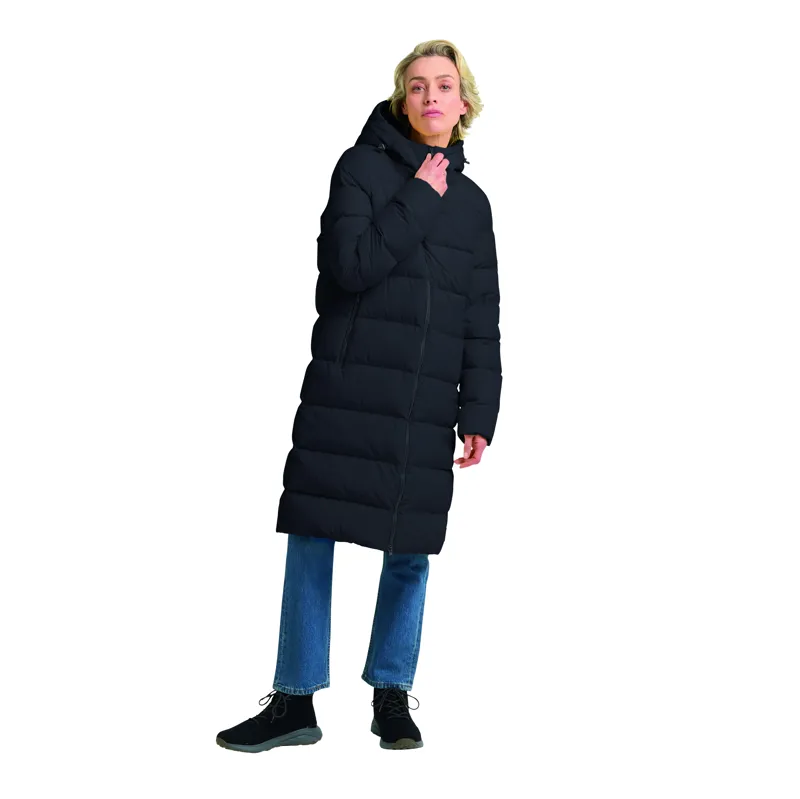 Jack Wolfskin Women's Frozen Palace Coat - Black-3