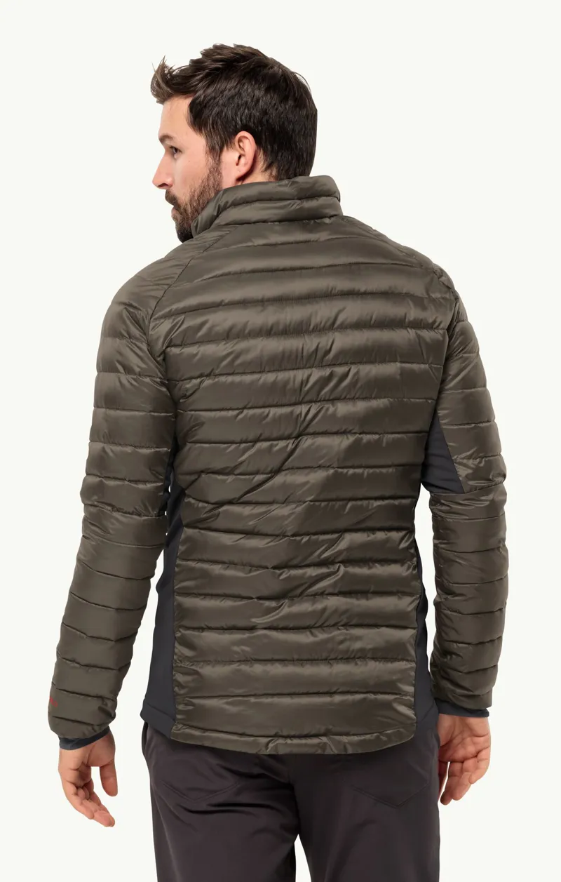 Jack Wolfskin Men's Routeburn Pro Insulated Jacket - Cold Coffee-2