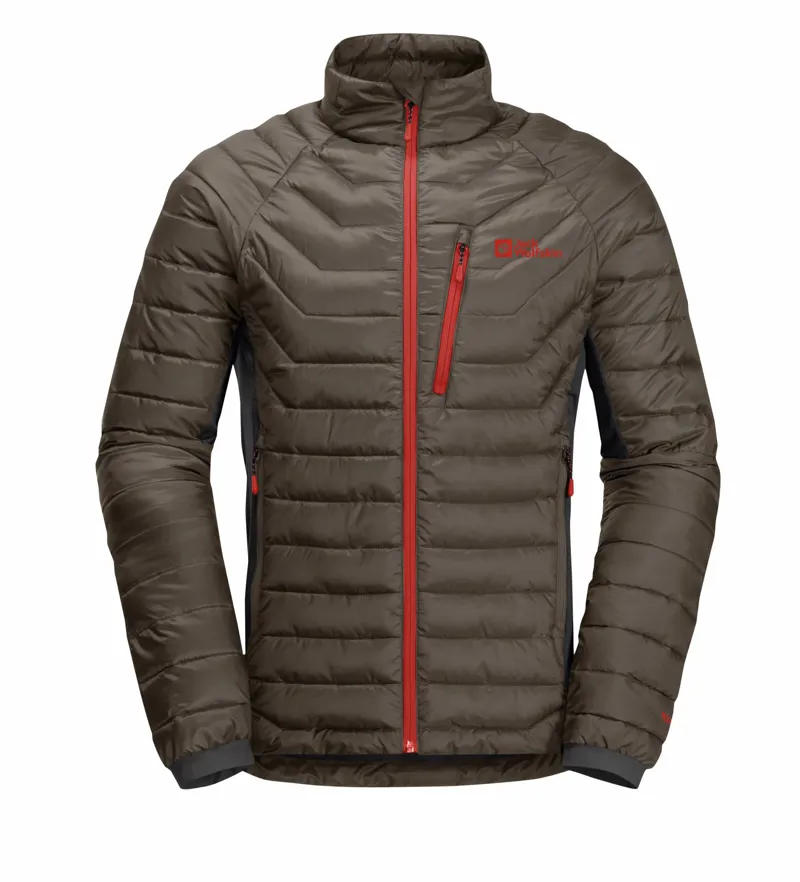 Jack Wolfskin Men's Routeburn Pro Insulated Jacket - Cold Coffee