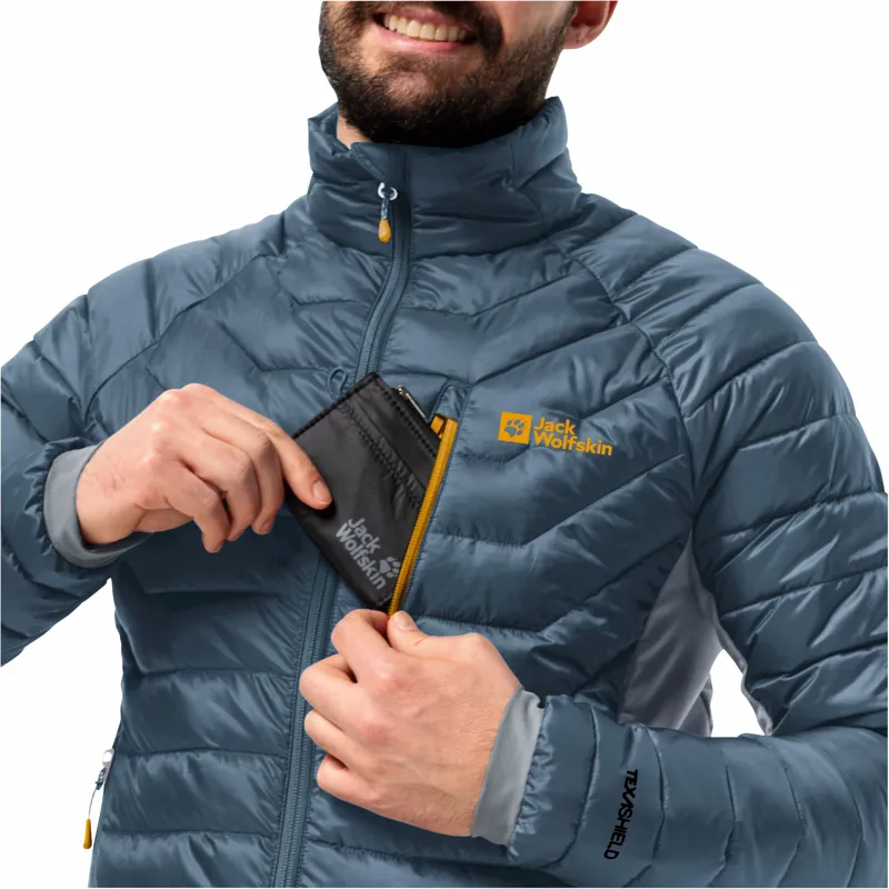 Jack Wolfskin Men's Routeburn Pro Insulated Jacket - Midnight Sky-3