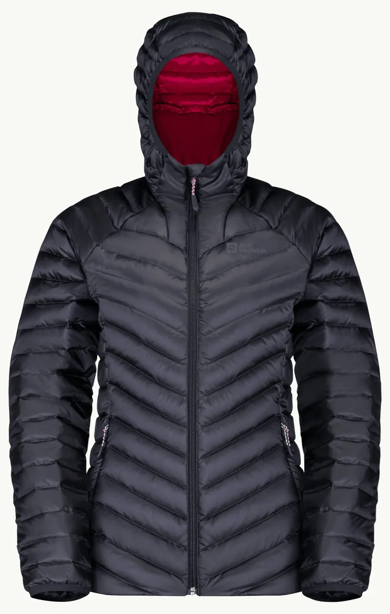 Jack Wolfskin Women's Passamani Down Hoody - Graphite-1